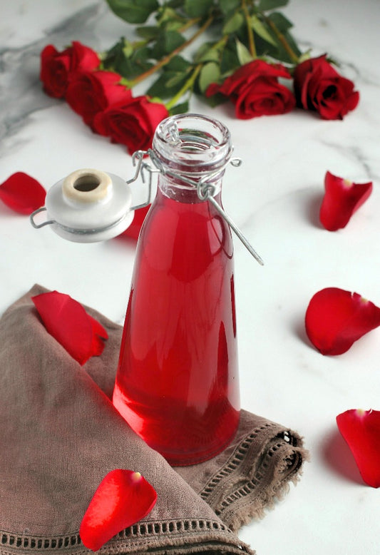 All natural rose water